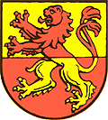 Das Stadtwappen von Erbach